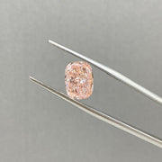 IGI Certified Cushion Cut 3.1 Ct Fancy Pink Lab Diamond VS1 Clarity - LGG Jewelry